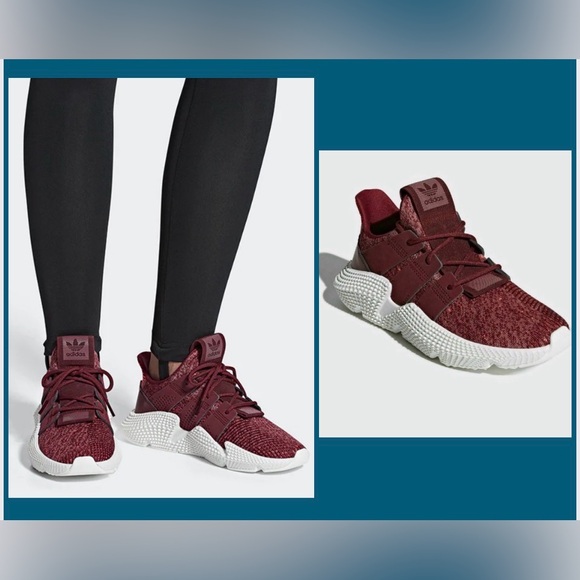 👑✅PRICE FIRM✅ Women’s Adidas Burgundy Red Posphere Sneakers - Picture 15 of 17